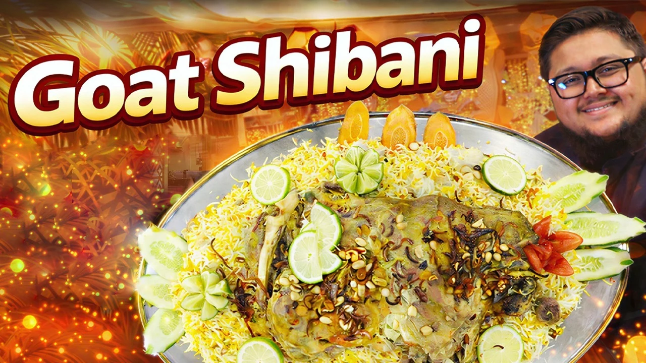 Goat Shibani at GMT Pizzeria: A True Taste of Arabian Tradition